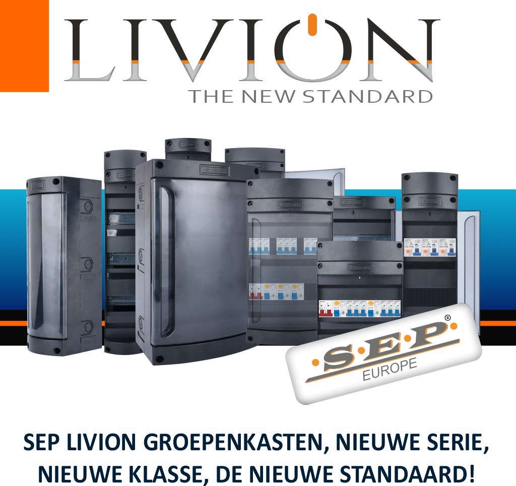 SEP Europe komt met nieuwe groepenkast: LIVION de nieuwe standaard! 
