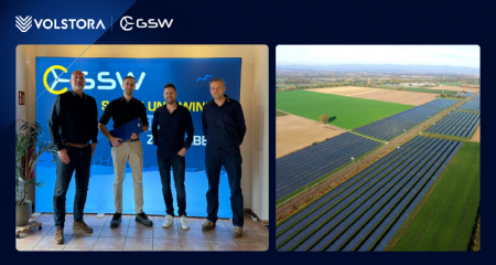 Volstora Energy Storage geselecteerd door GSW Gold SolarWind Management GmbH voor 58MWp zonnepark in Duitsland.